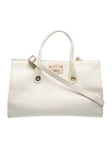 Leather Top Handle Bag