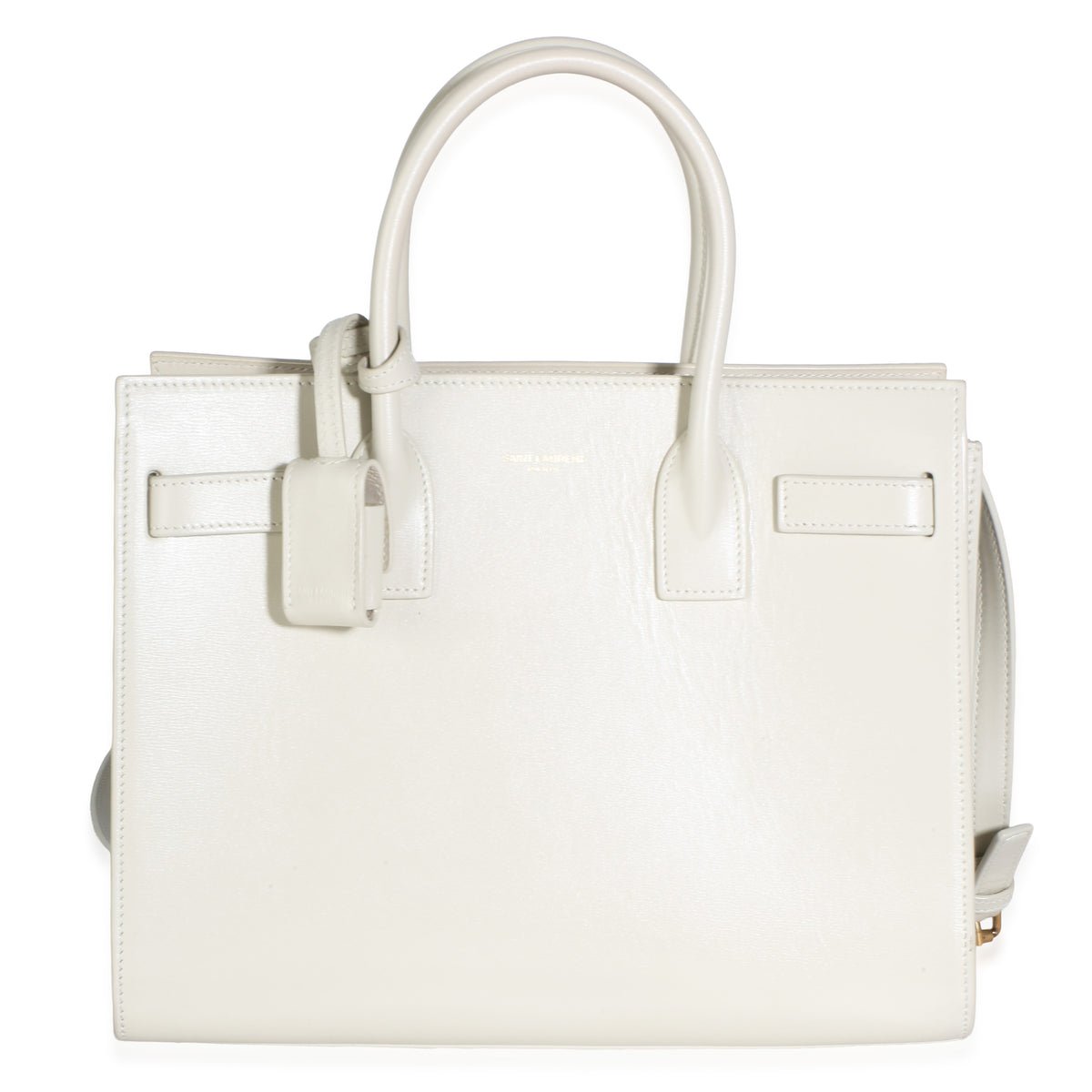 Crema Soft Smooth Calfskin Baby Sac De Jour