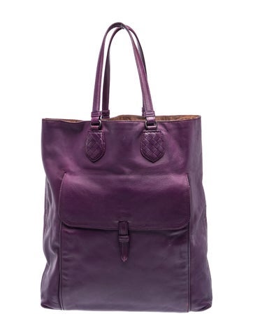 Intrecciato Leather Tote