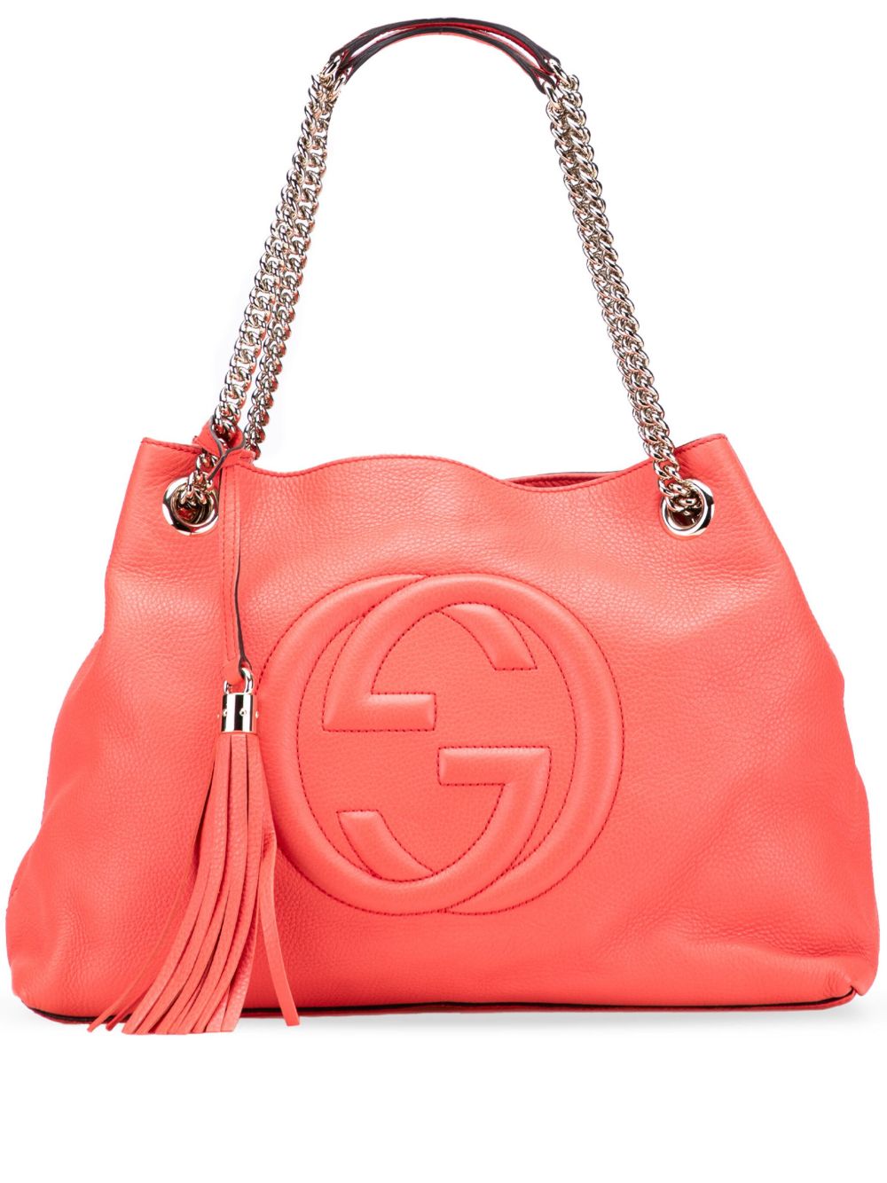 2016-2025 Medium Leather Soho Chain tote bag