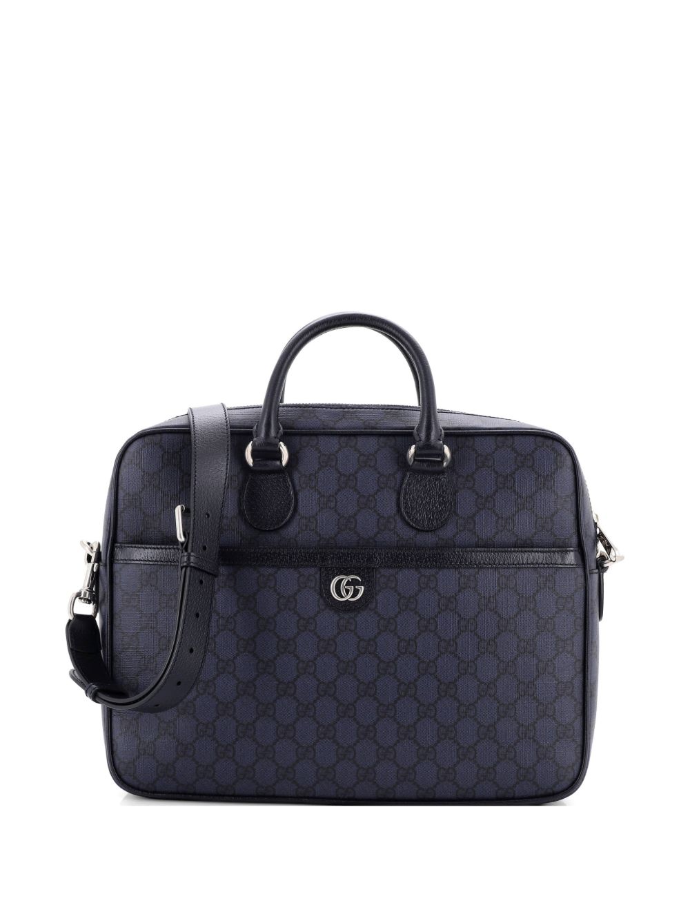 Gucci Ophidia Zip Around Pocket Briefcase GG Coated Canvas Medium business bag