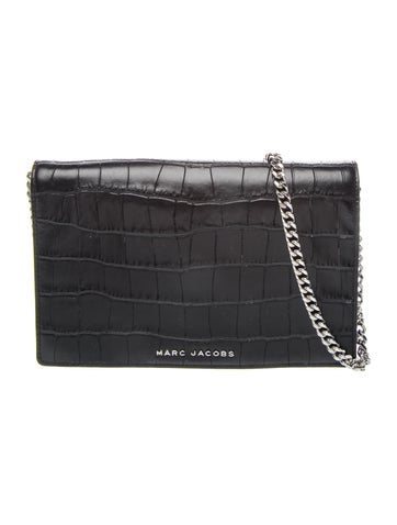 Embossed Leather Shoulder Bag