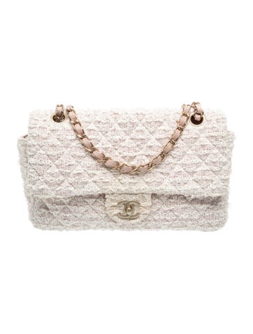 Medium Tweed Single Flap Bag