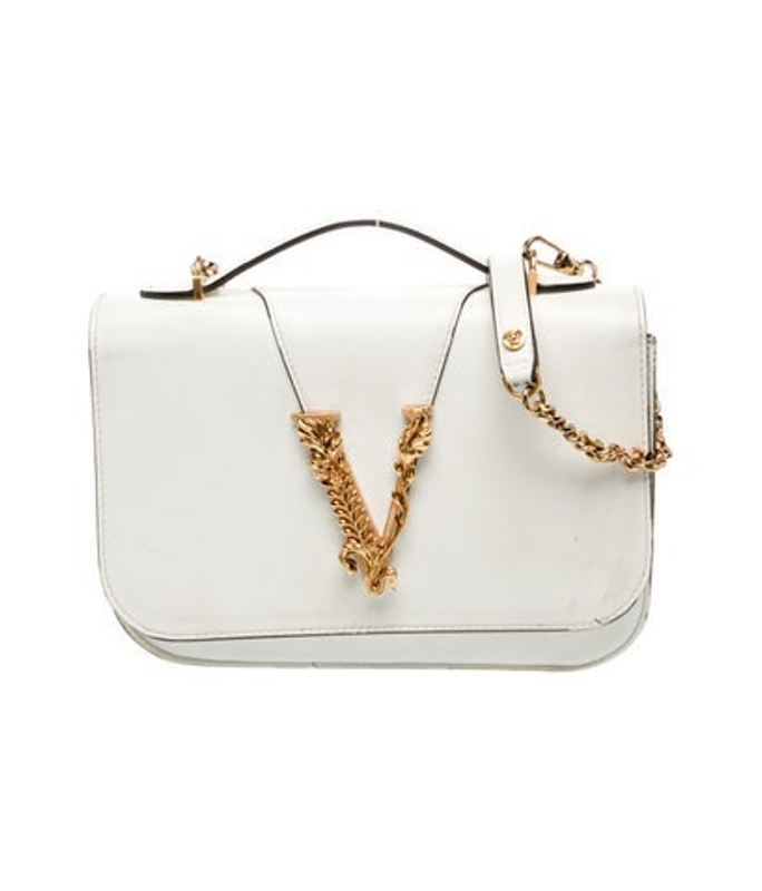 Versace Leather Crossbody Bag