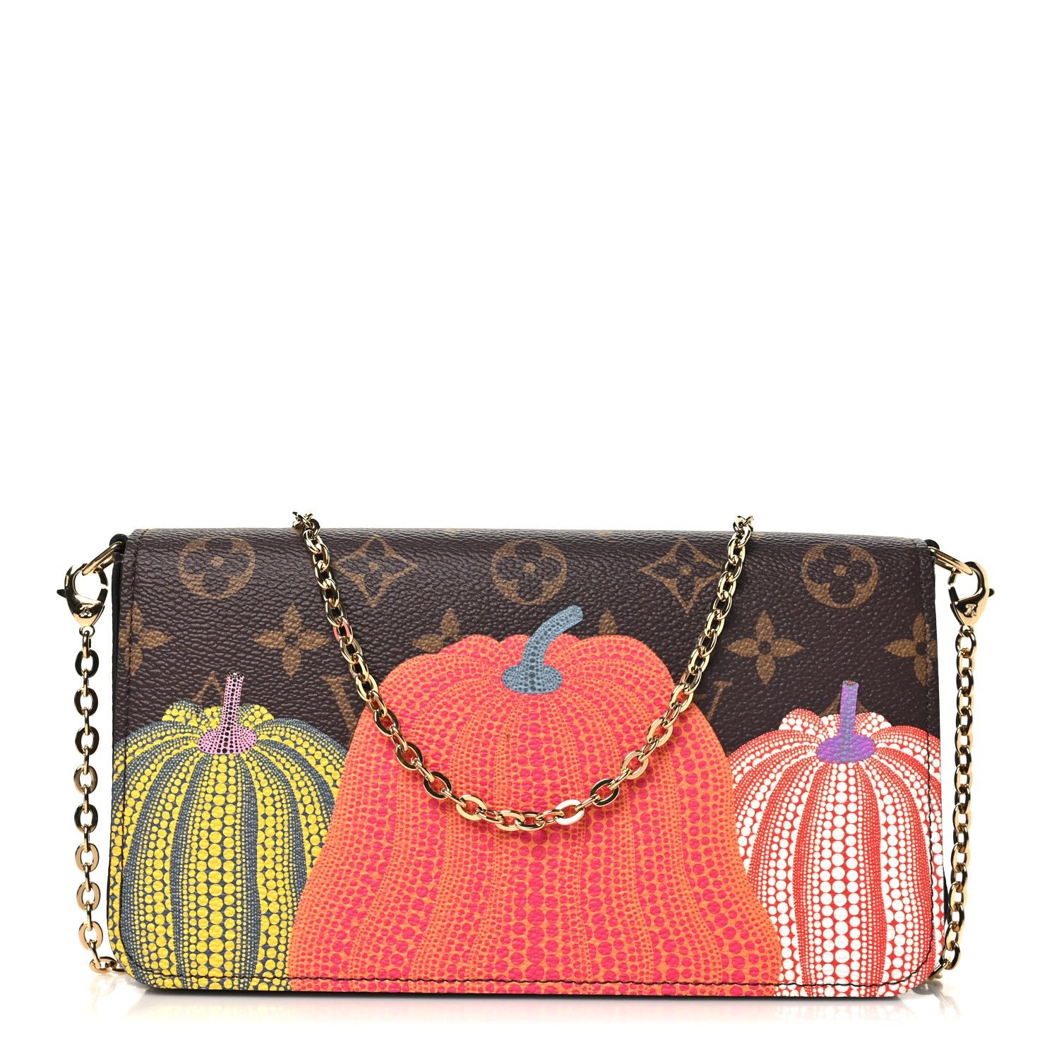 Louis Vuitton LV X YK Monogram Pumpkins Pochette Felicie