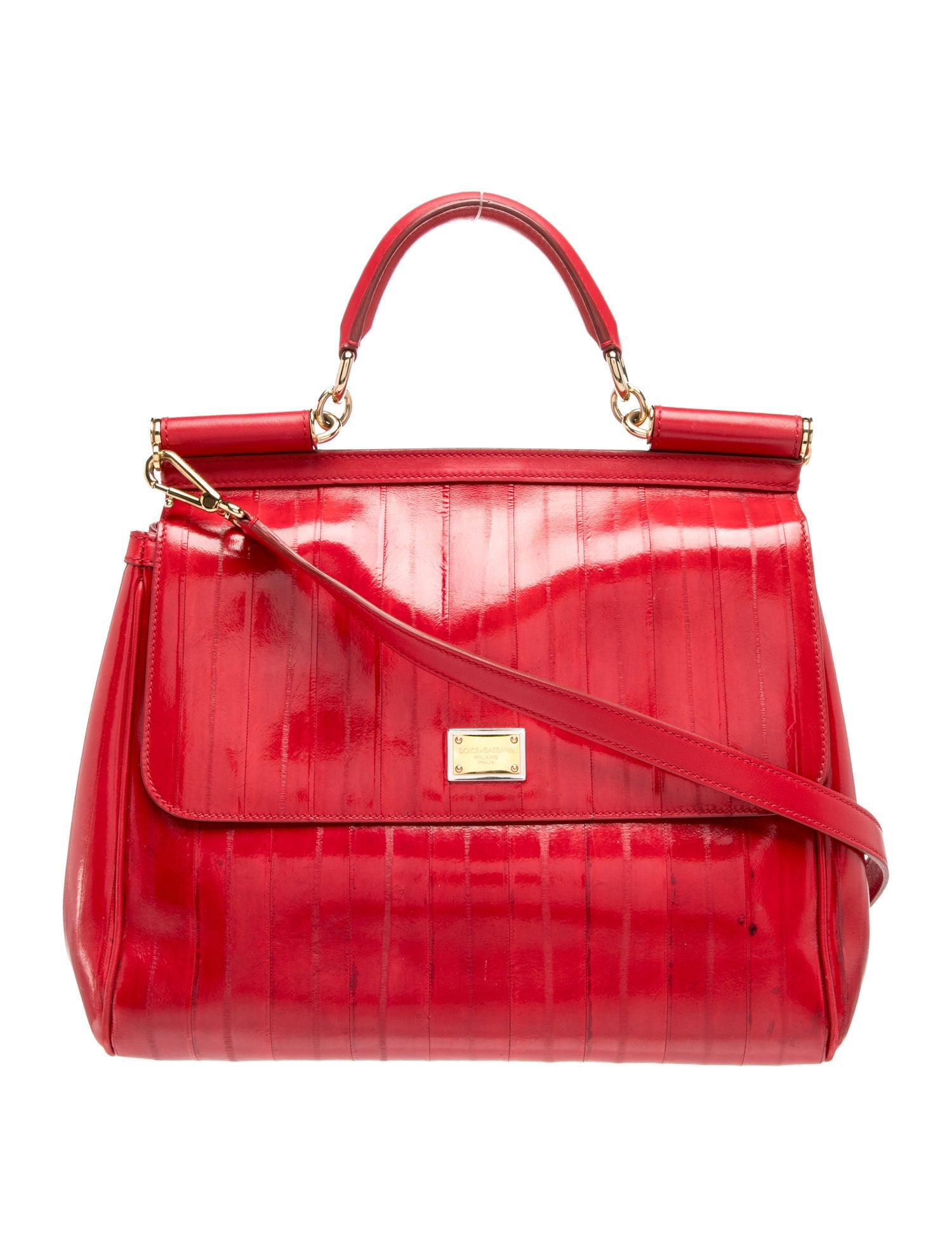 Embossed Leather Miss Sicily Large