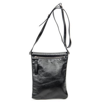 Leather Flat Sid Crossbody