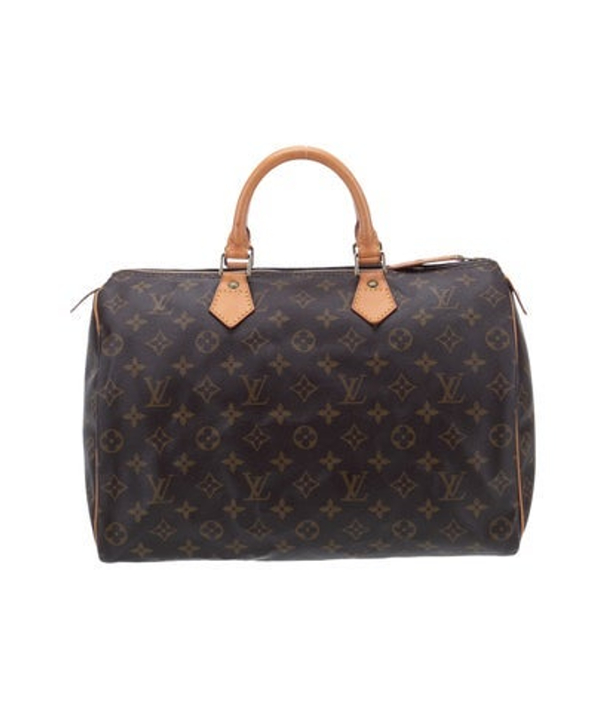 Louis Vuitton Vuitton Lv Monogram Speedy 35