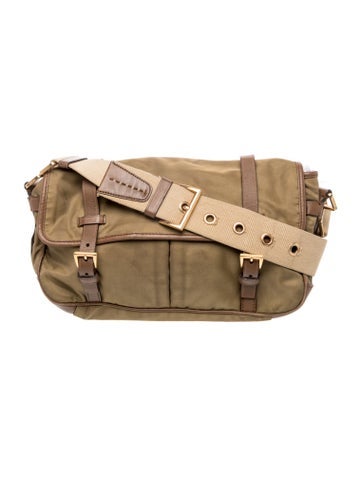 Tessuto Nylon Messenger Bag