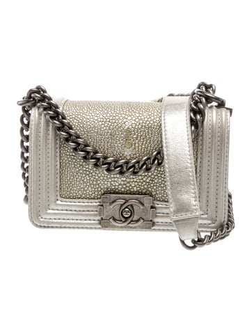 Mini Galuchat Boy Bag