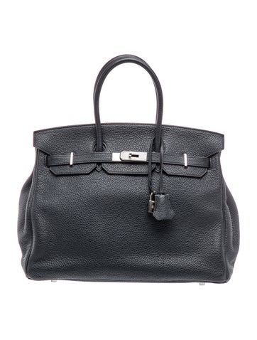 Hermes Clemence Birkin 35 Verso