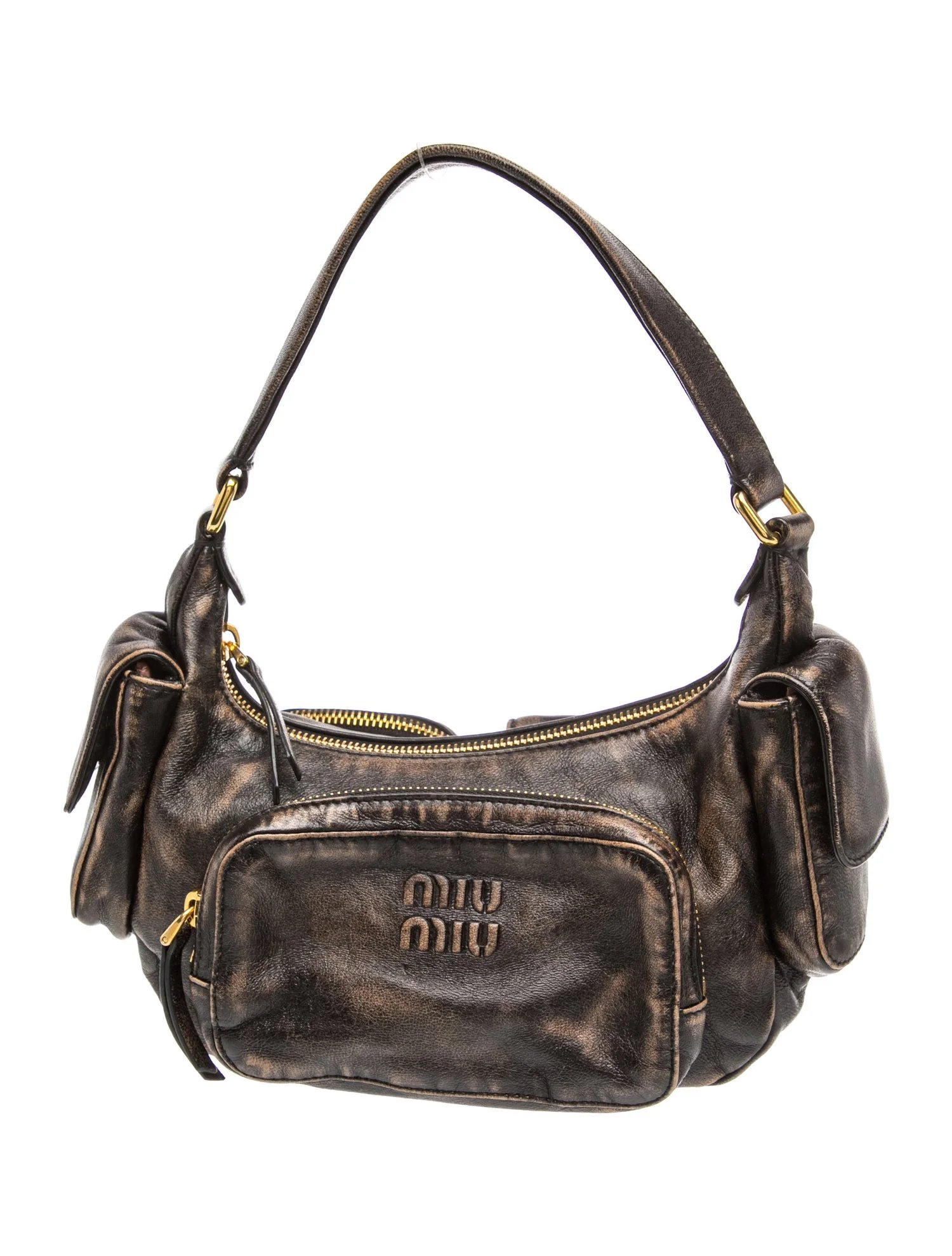 Leather Pocket Bag Small