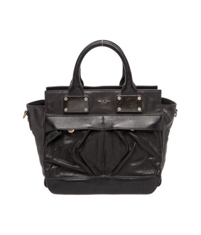 Rag & Bone Bone Leather Top Handle Bag