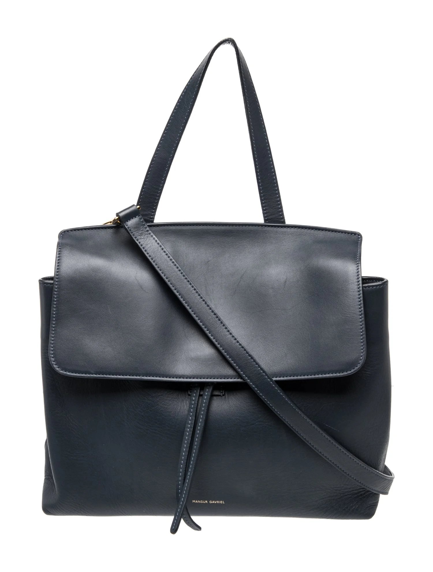 Leather Top Handle Bag