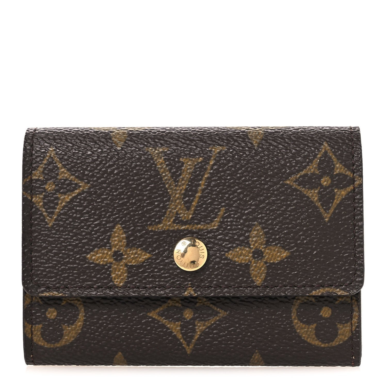 Louis Vuitton Monogram Porte-Monnaie Plat Coin Purse