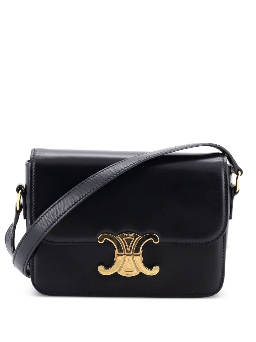 Triomphe Shoulder Bag Smooth Calfskin Teen crossbody bag