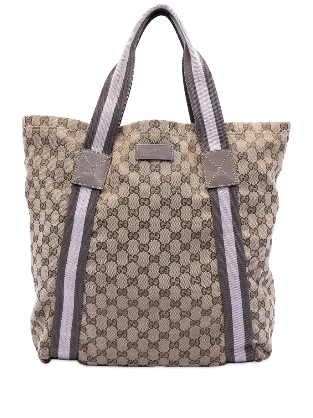 2016-2026 GG Canvas Web tote bag