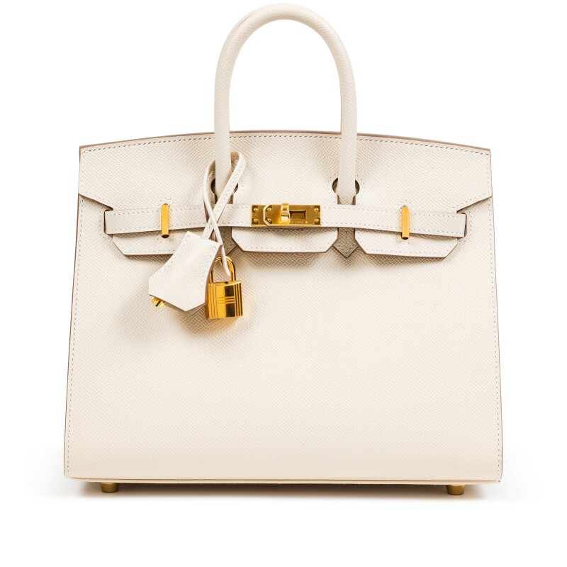 Hermes Craie Epsom Birkin 25 Sellier Gold Hardware, 2025