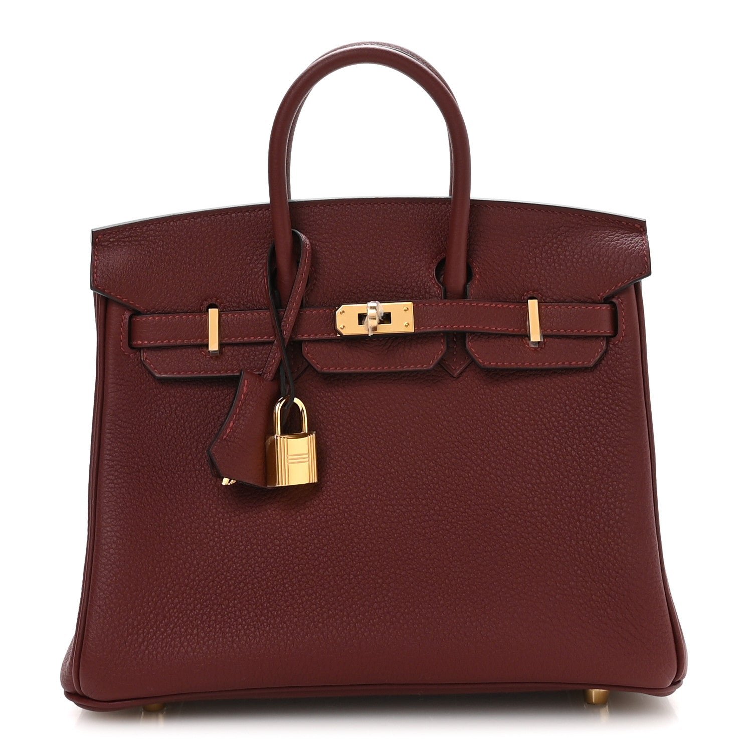 Hermes Togo Birkin 25 Rouge H