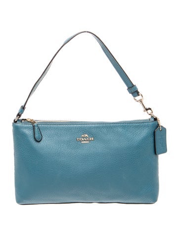 Coach Leather Top Handle Bag