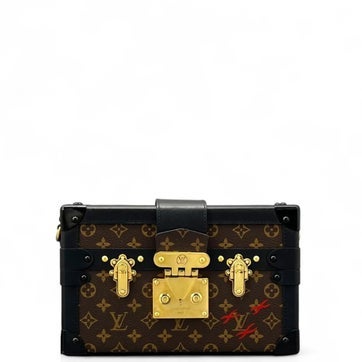 Coated Canvas Petite Malle