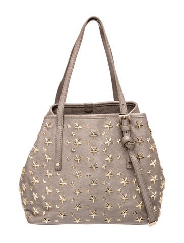 Jimmy Choo Leather Top Handle Bag