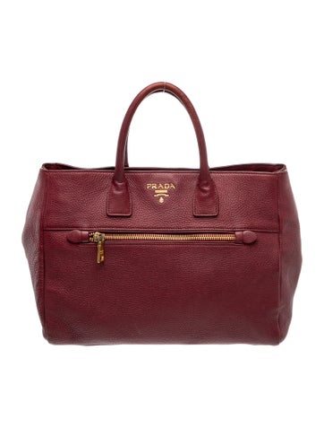 Vitello Daino Leather Tote Medium