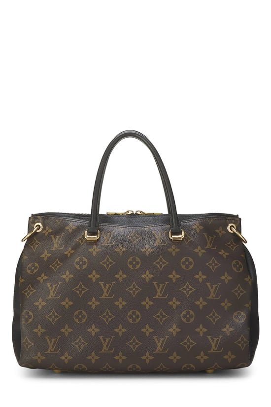 Black Monogram Canvas Pallas NM