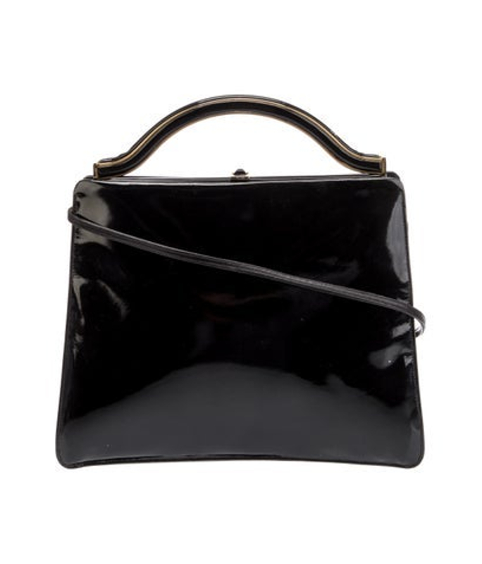 Judith Leiber Leiber Patent Leather Crossbody Bag