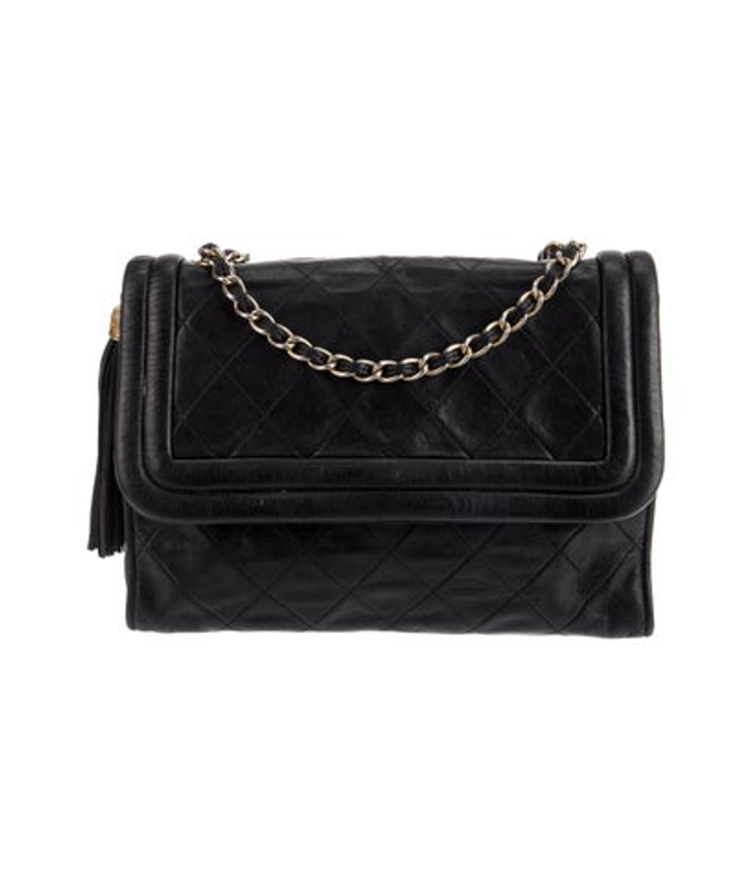 Chanel Quilted Tassel Crossbody Bag