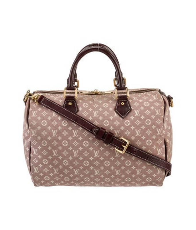 Louis Vuitton Vuitton Monogram Mini Lin Speedy Bandouliere 30