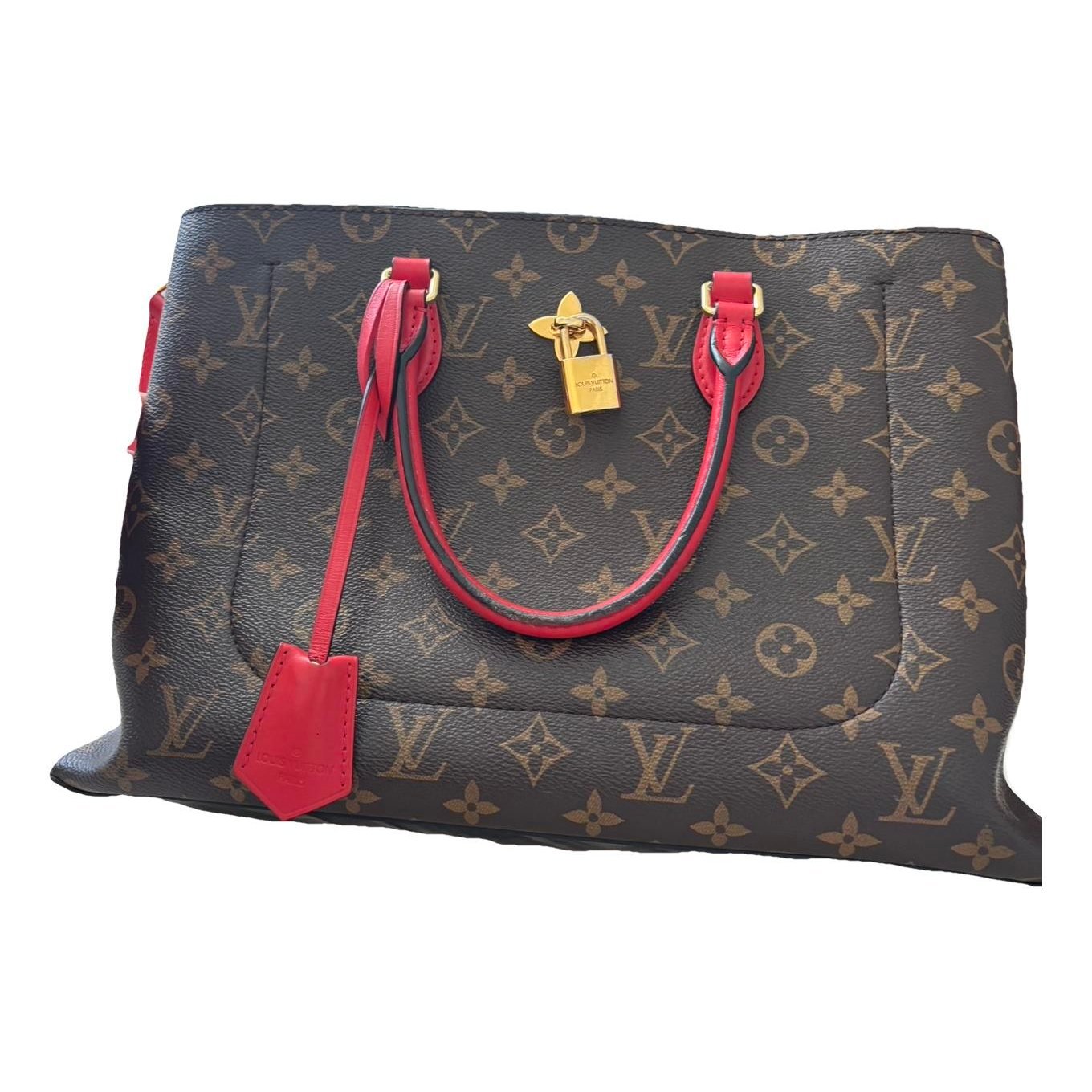 Flower Tote leather handbag
