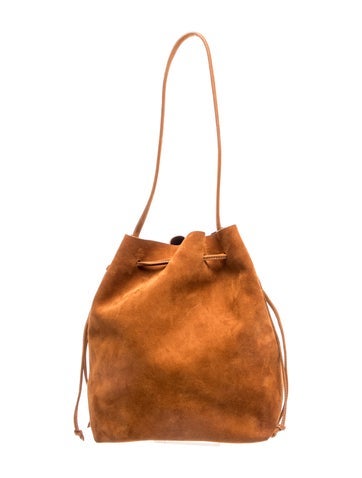Mansur Gavriel Suede Shoulder Bag