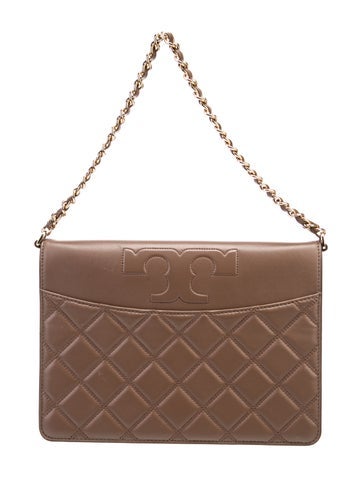 Tory Burch Burch Leather Evening Bag