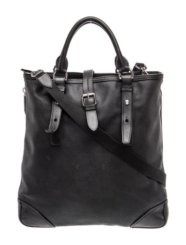 Leather Top Handle Bag