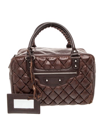 Leather Matelassé MM
