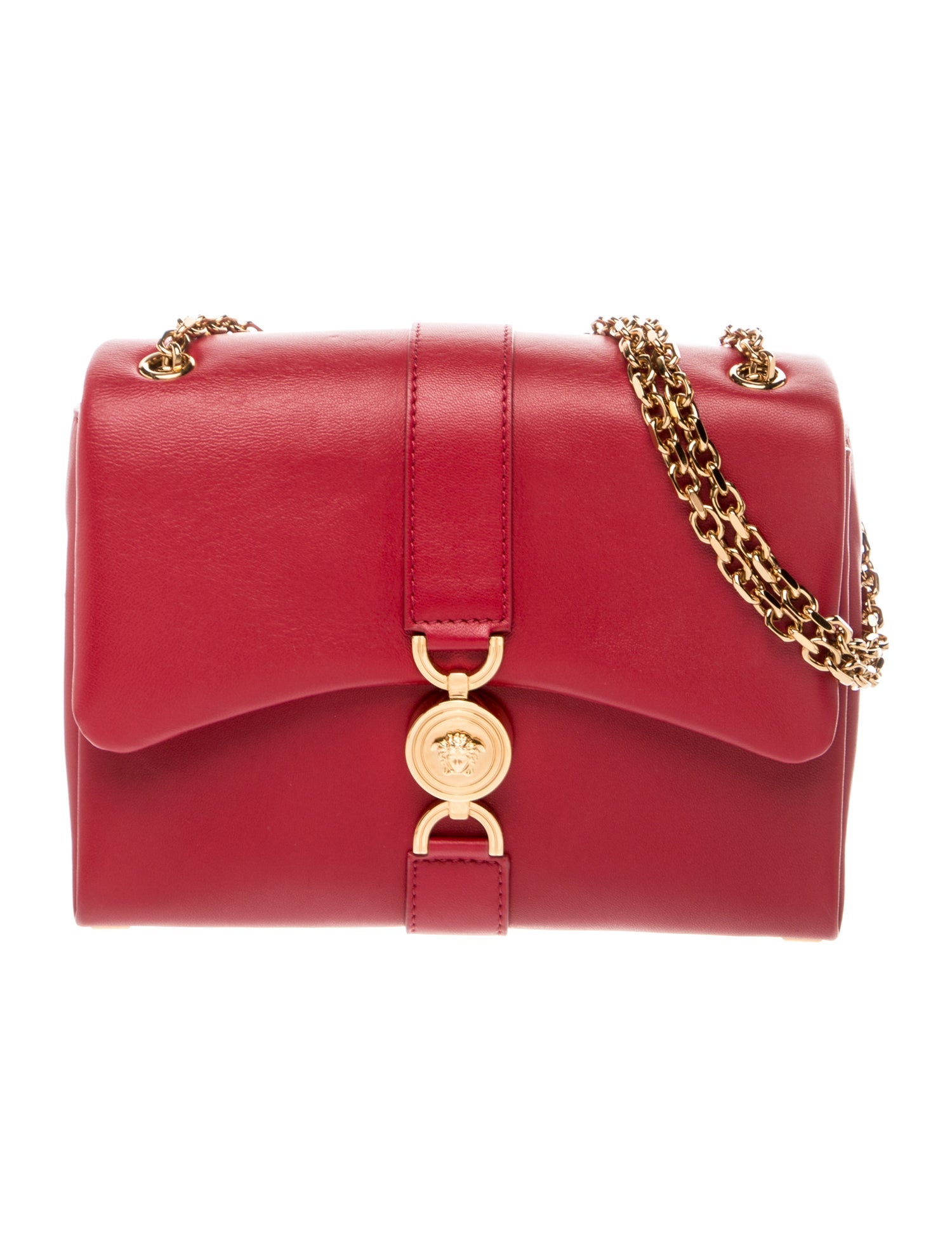 Versace Leather Shoulder Bag
