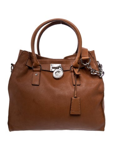 Leather Top Handle Bag
