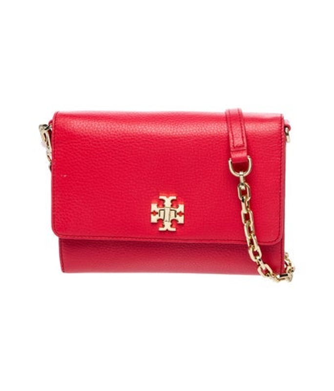 Tory Burch Burch Saffiano Leather Crossbody Bag