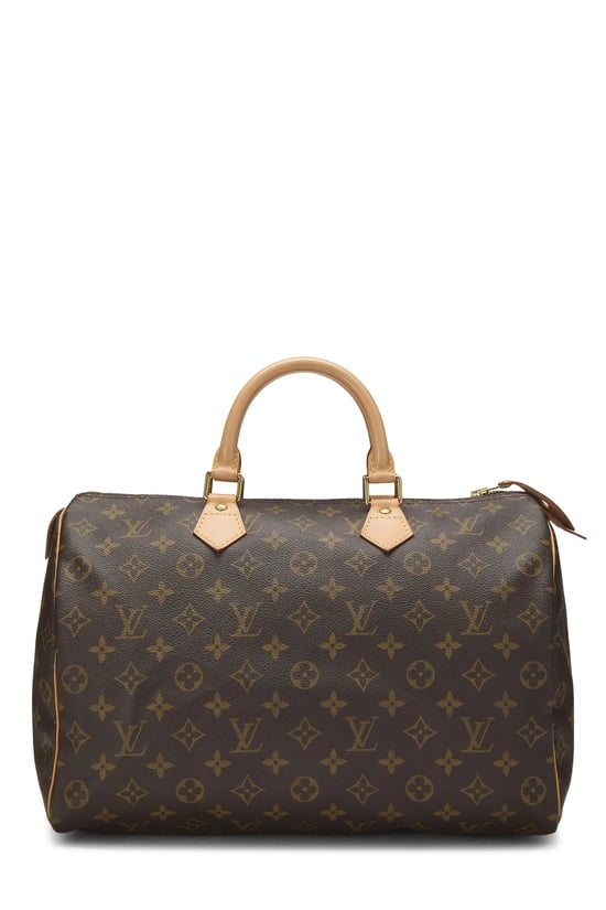 Monogram Canvas Speedy 35