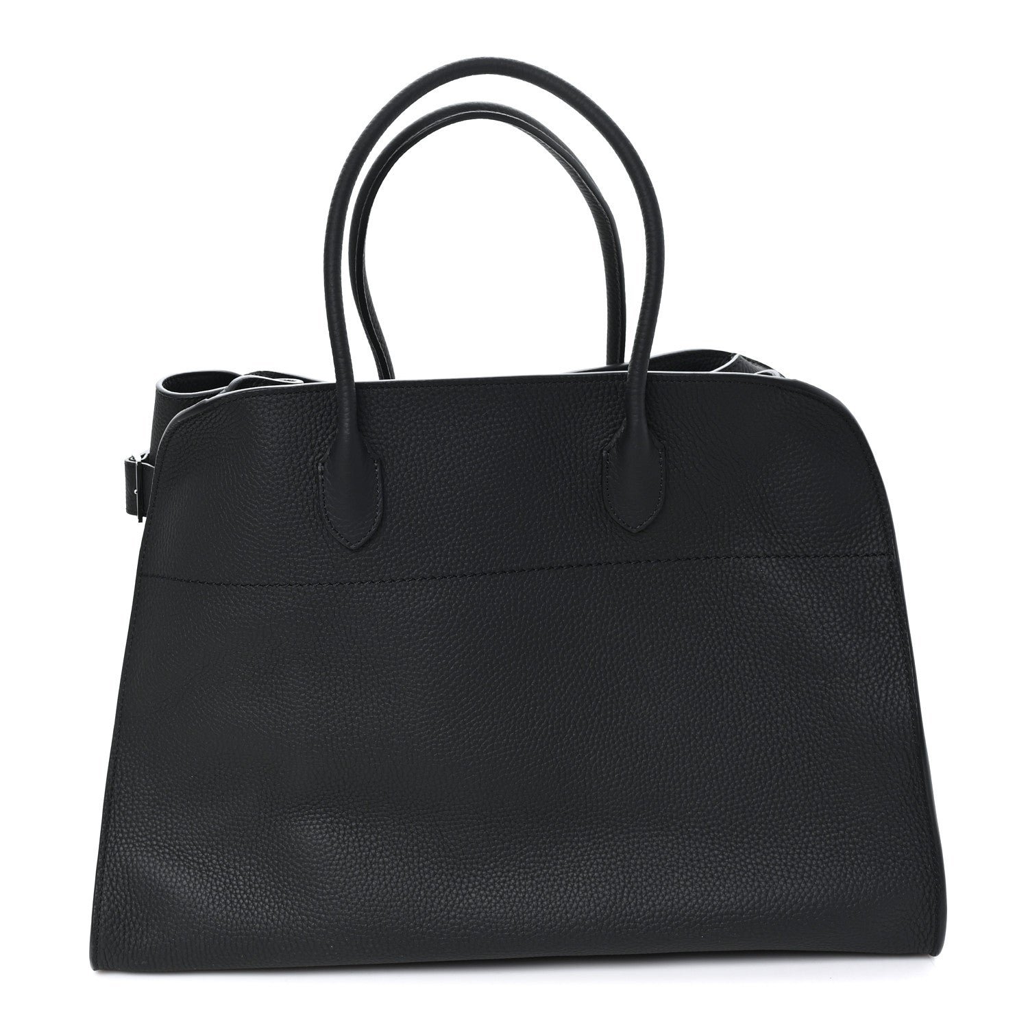 The Row Grained Calfskin Soft Margaux 17 Black