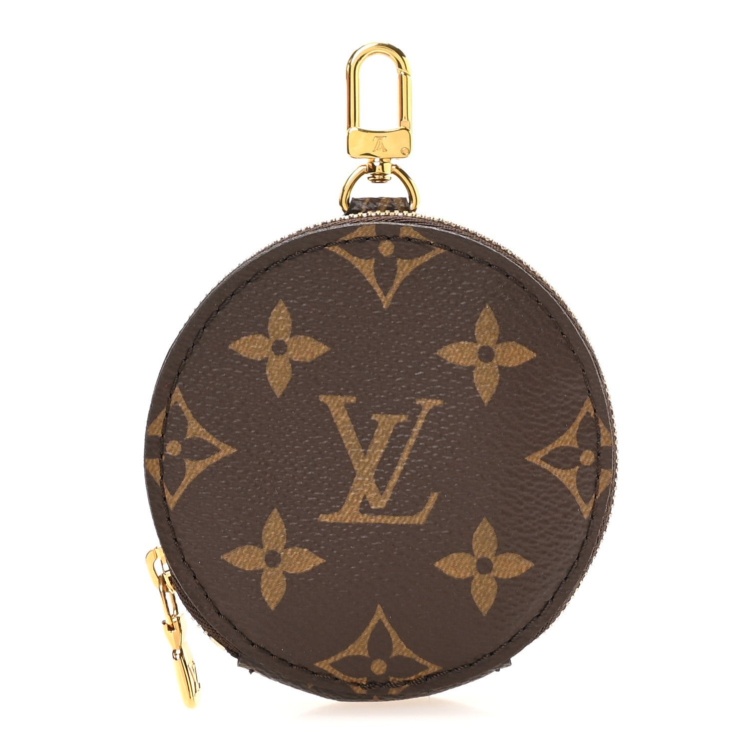 Louis Vuitton Monogram Multi Pochette Accessories Round Coin Purse
