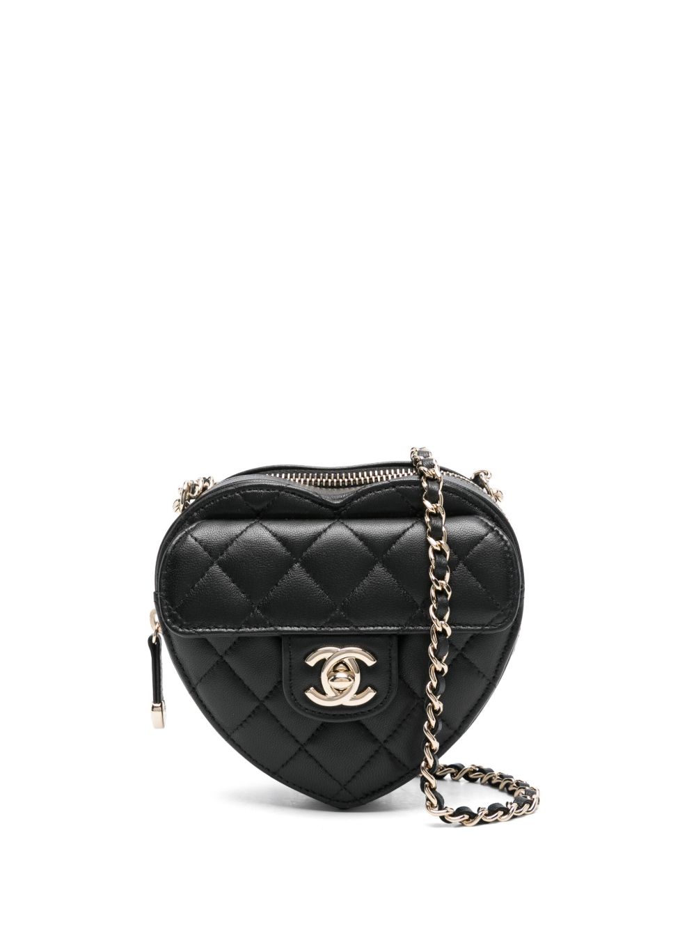 Chanel 2022 mini Heart cross body bag