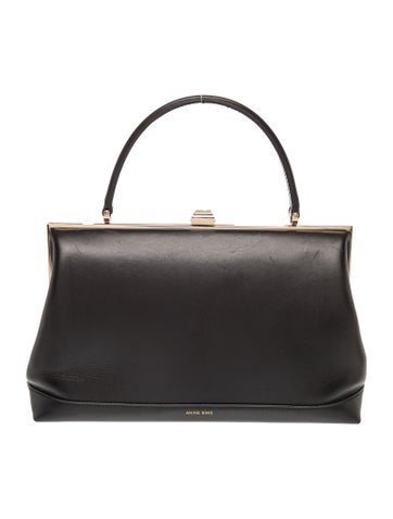 Leather Top Handle Bag