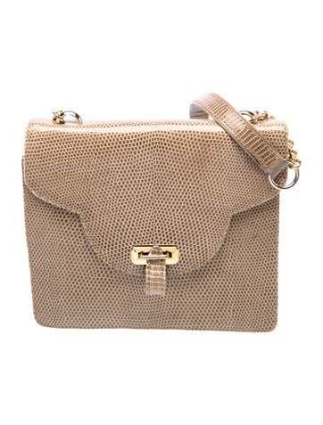Lizard Shoulder Bag Vintage