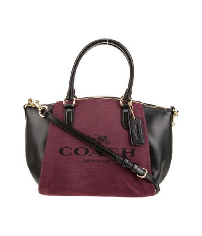Coach Jacquard Shoulder Bag