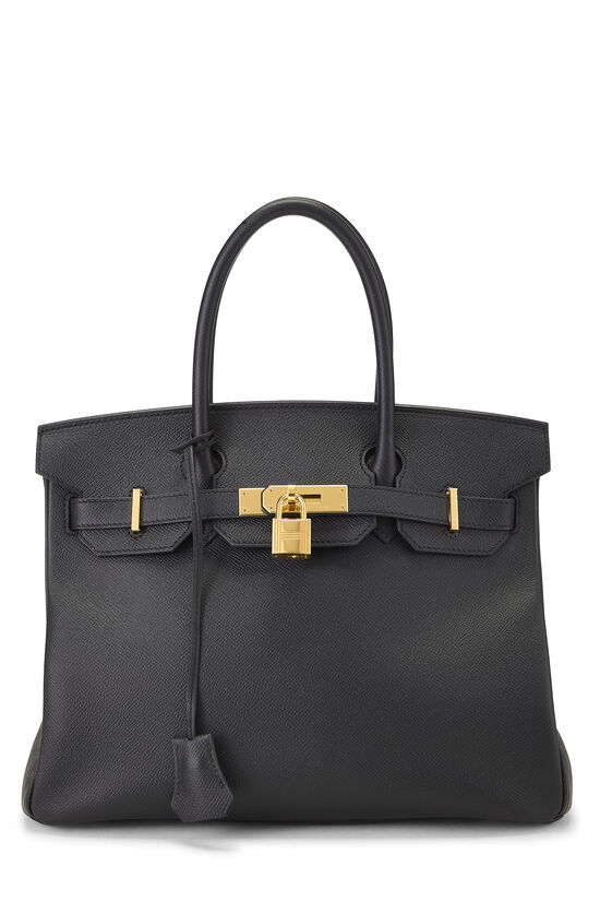 Hermes Black Epsom Birkin 30