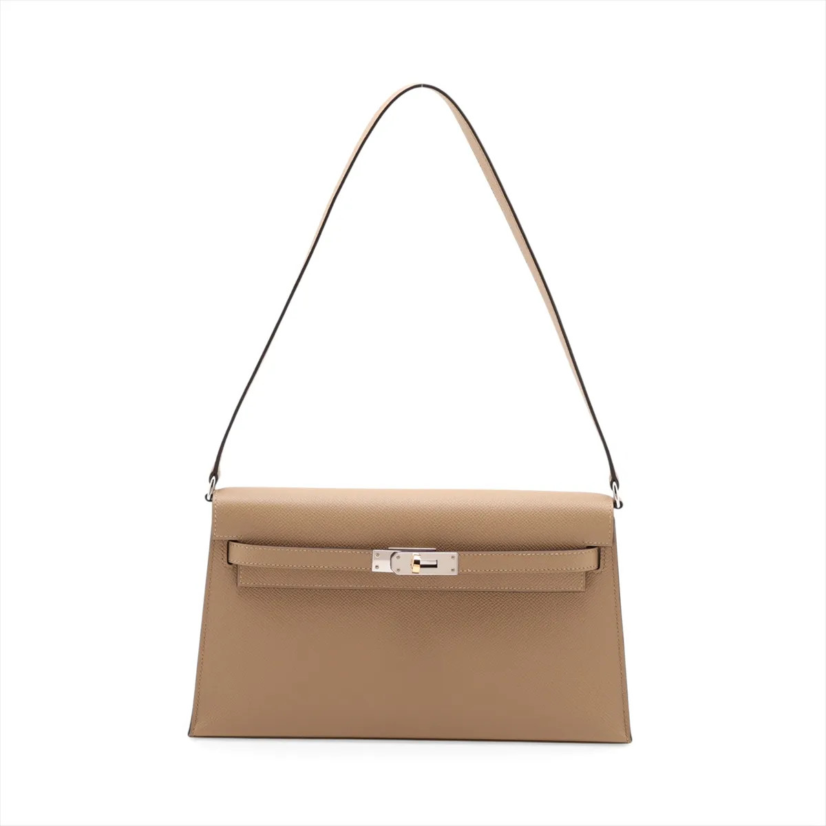 Hermès Kelly Elan Veau Epsom Dune Electrum hardware