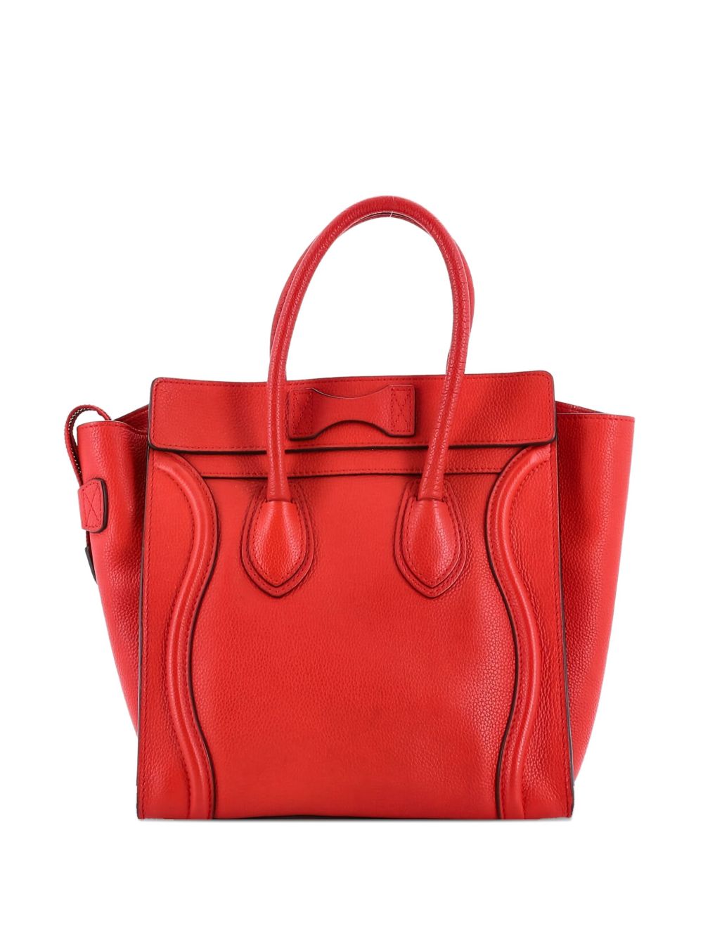 Luggage Bag Grainy Leather Micro tote bag