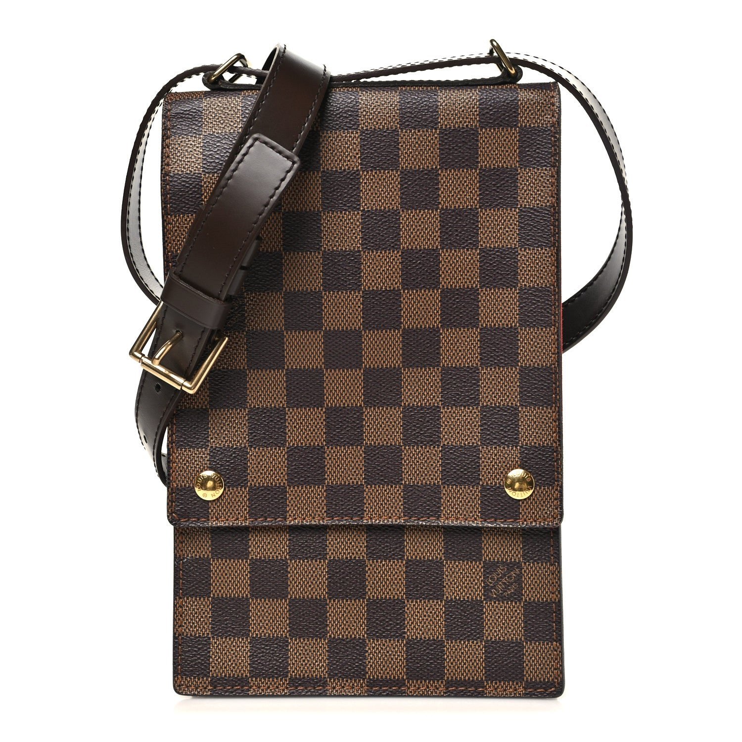 Louis Vuitton Damier Ebene Portobello Travel Shoulder Bag
